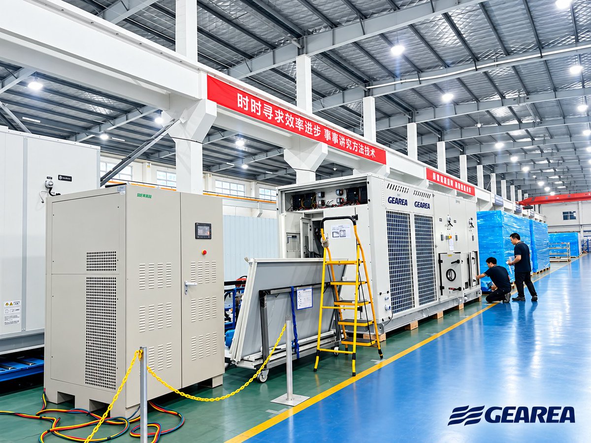 Gearea_Climate's tweet photo. Equipment for Gearea’s high-end plant factory project is completing final commissioning, inspection and packing to ensure stable and reliable operation before delivery.
More overseas projects are moving into shipment.
#Gearea #PlantFactory #HVAC #ClimateControl #QualityInspection https://t.co/b25ZMRN9a0