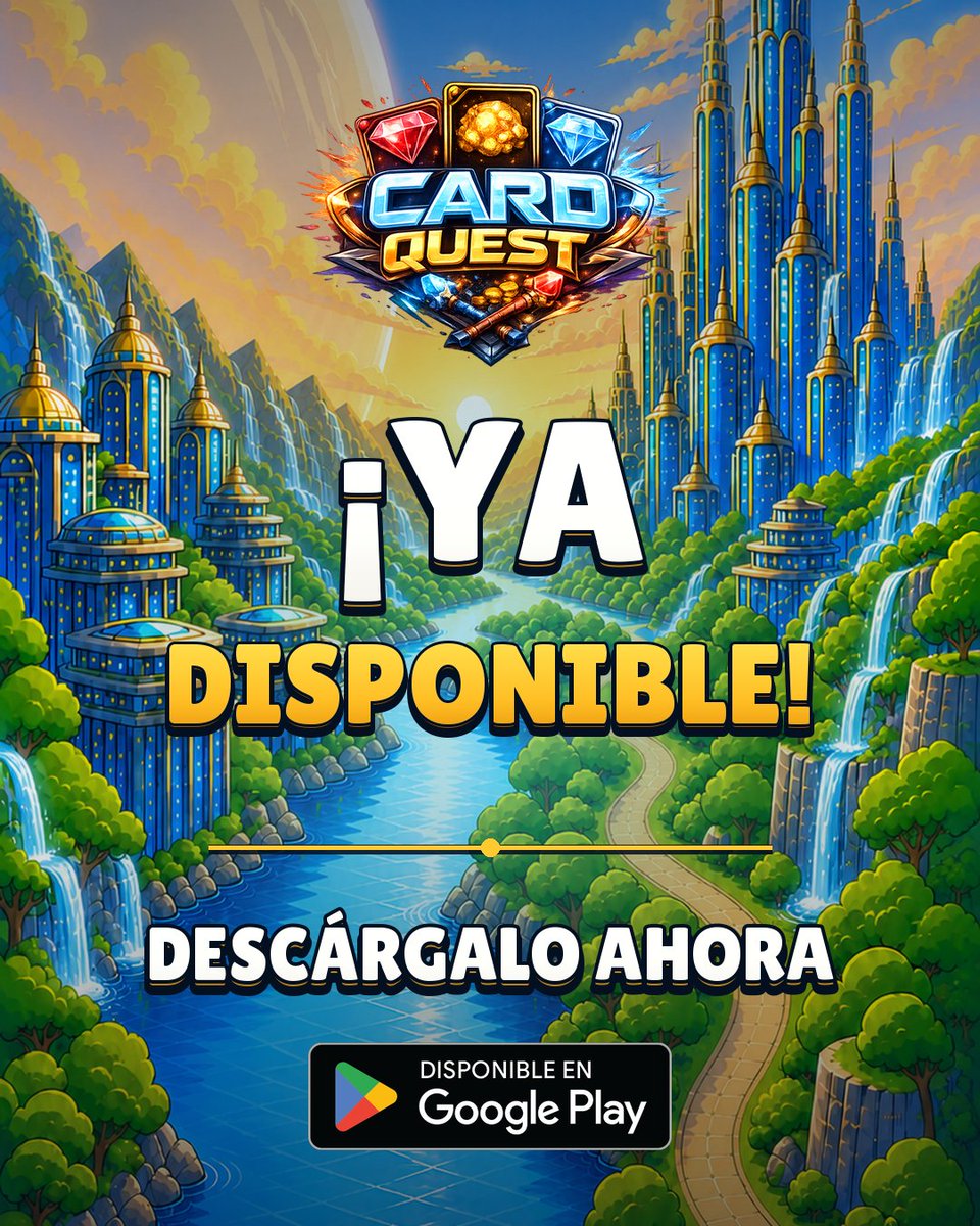CardQuest_Game's tweet photo. ¡CardQuest ya está disponible! 🎉🗺️

Explora el mapa real, encuentra cofres, colecciona cartas, completa álbumes y viaja a nuevas ciudades con cada paseo. 👣🎁🌍

Descárgalo en Google Play: https://t.co/ZnJdwcYvmo

#CardQuest #GooglePlay https://t.co/EsIMeJaTaL