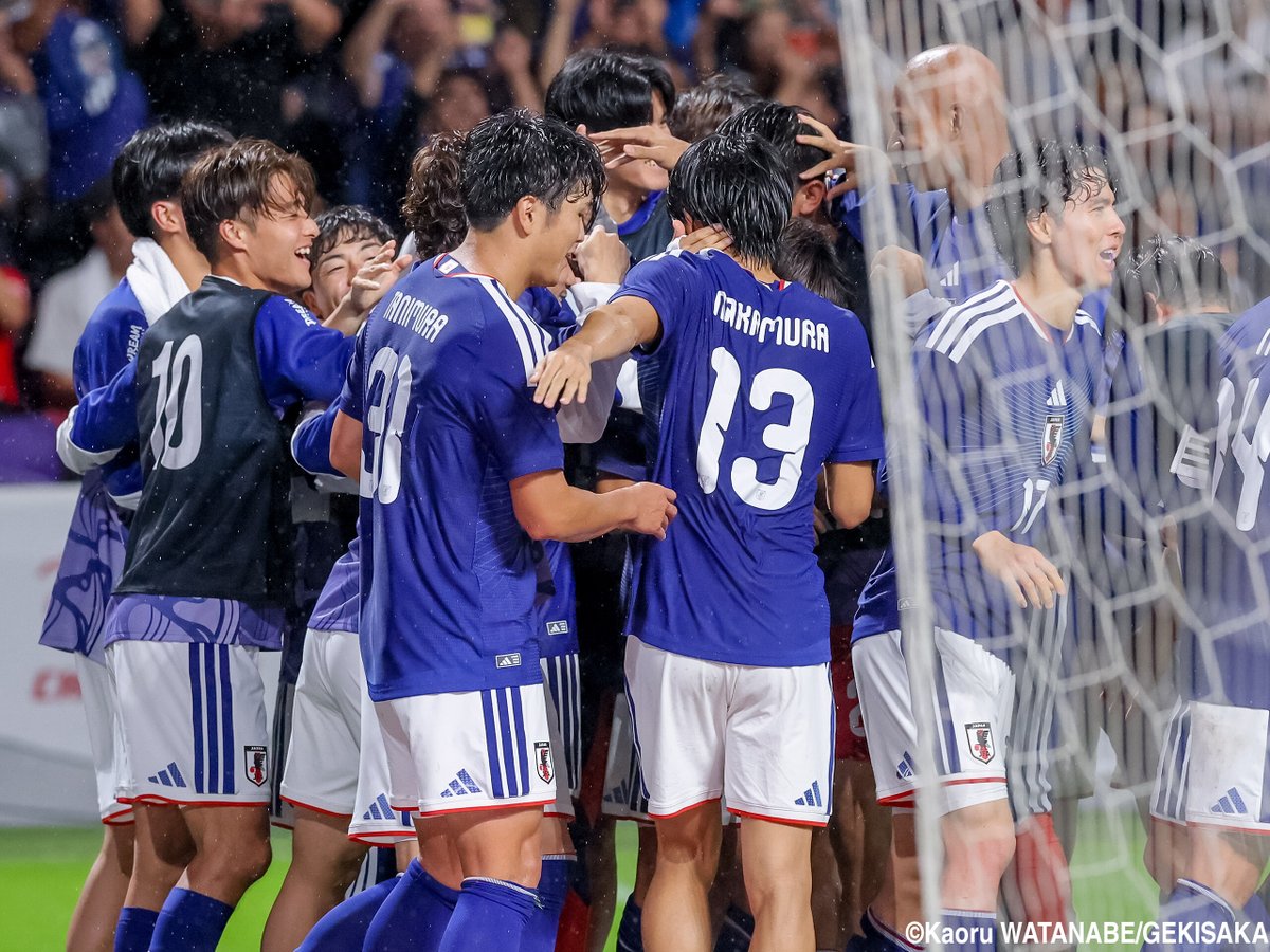 gekisaka's tweet photo. 【写真特集】5選手A代表デビューの森保Jがベネズエラに逆転勝利! 途中投入の上田綺世が2ゴール:vol.1(72枚)

https://t.co/h0C3giZvZK

#サッカー日本代表 #daihyo #ゲキサカ https://t.co/zMEnrI64WX