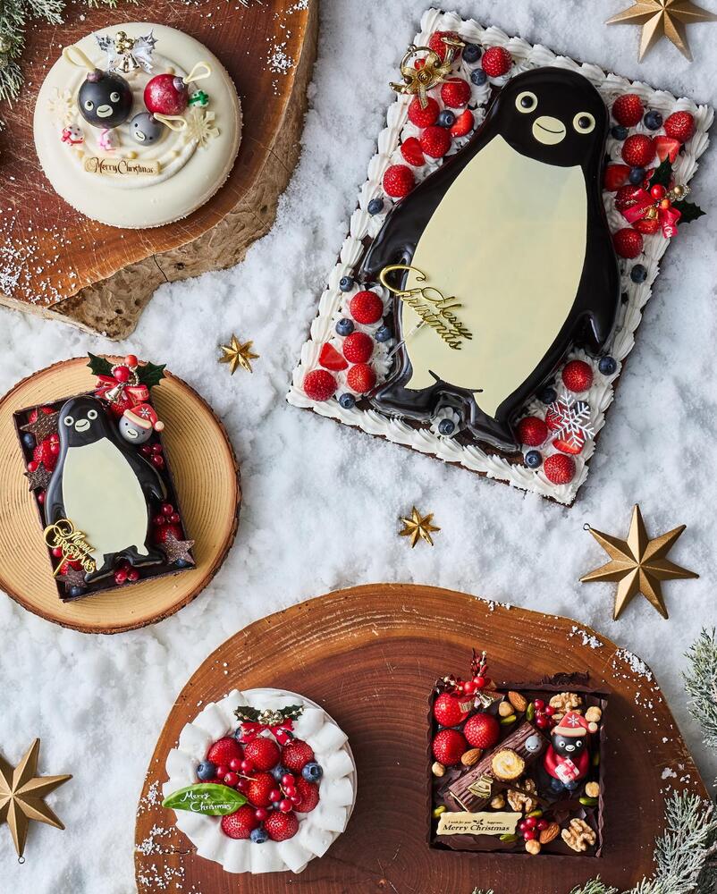 fashionpressnet's tweet photo. ホテルメトロポリタンのクリスマスケーキ「Suicaのペンギン」オーナメントのホワイトチョコケーキなど - https://t.co/qrRr7F9Wqr https://t.co/ABPoRr3erT