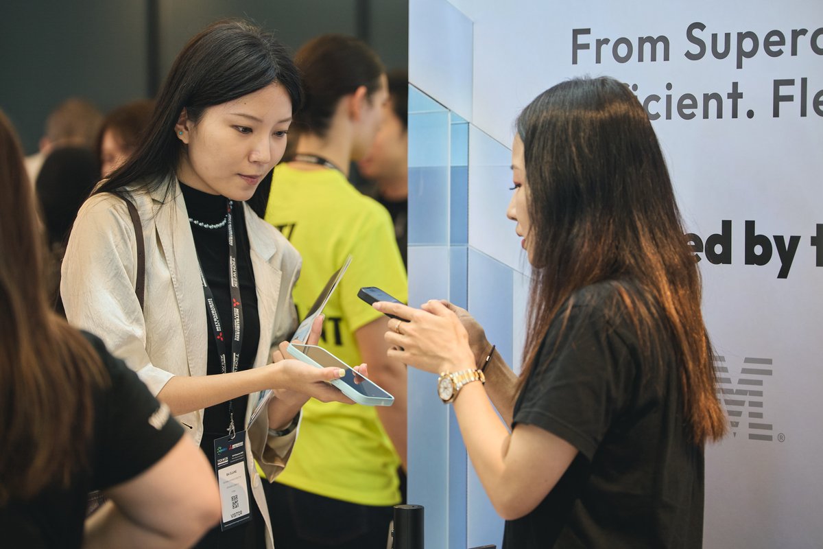 visionbayai's tweet photo. Tech Week Singapore 2026 — Day 1 Wrapped! 👏

Great connecting with enterprise customers and industry partners today! We showcased GPU Compute, Token Platform &amp; AI Factory.

Missed us today? Tomorrow is the final day!

📍 Booth #5-N41
📅 Sep 30 | Final Day https://t.co/1c1bbIcixQ