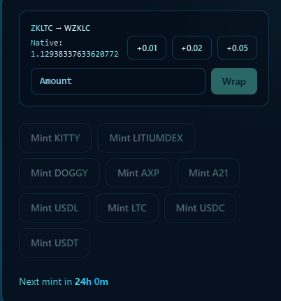 kiavashrasta's tweet photo. active in @LitiumDEX
personally i checked every day
get faucet every day
stake my USDL faucet for 12%APR
creat liqudity for all asset
suggest ur guys to do it
@LitecoinVM #litvm #testnets #blockchain #airdrops https://t.co/dMW8A8yif4