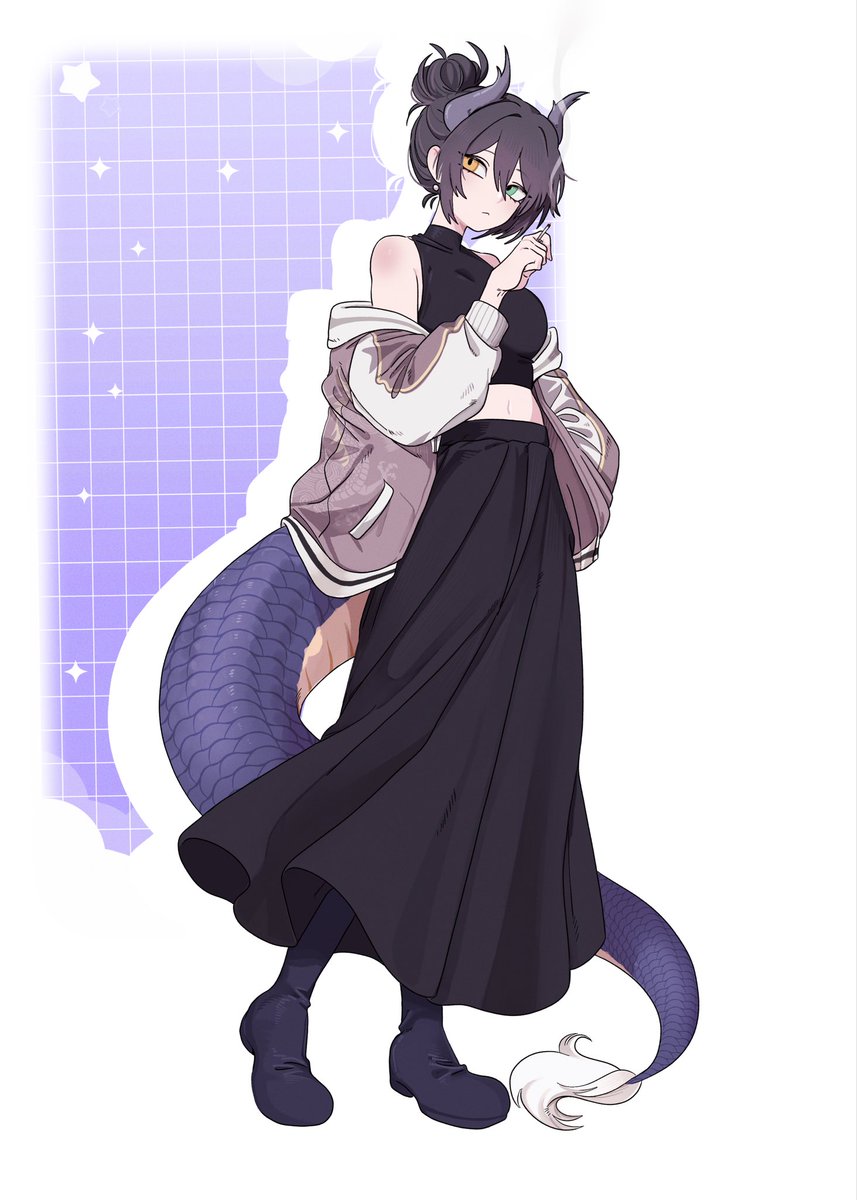 Mir_Vtuber's tweet photo. 그리고 이거슨 뻥머이님 커미션!!!
너무예쁘고섹시하고꼬리도뿔도넘예쁜 본좌를 봐

예쁘게 그려주셔서 넘 감사합니다!
Art by. @bombdoggo https://t.co/aSJmgfvFn4