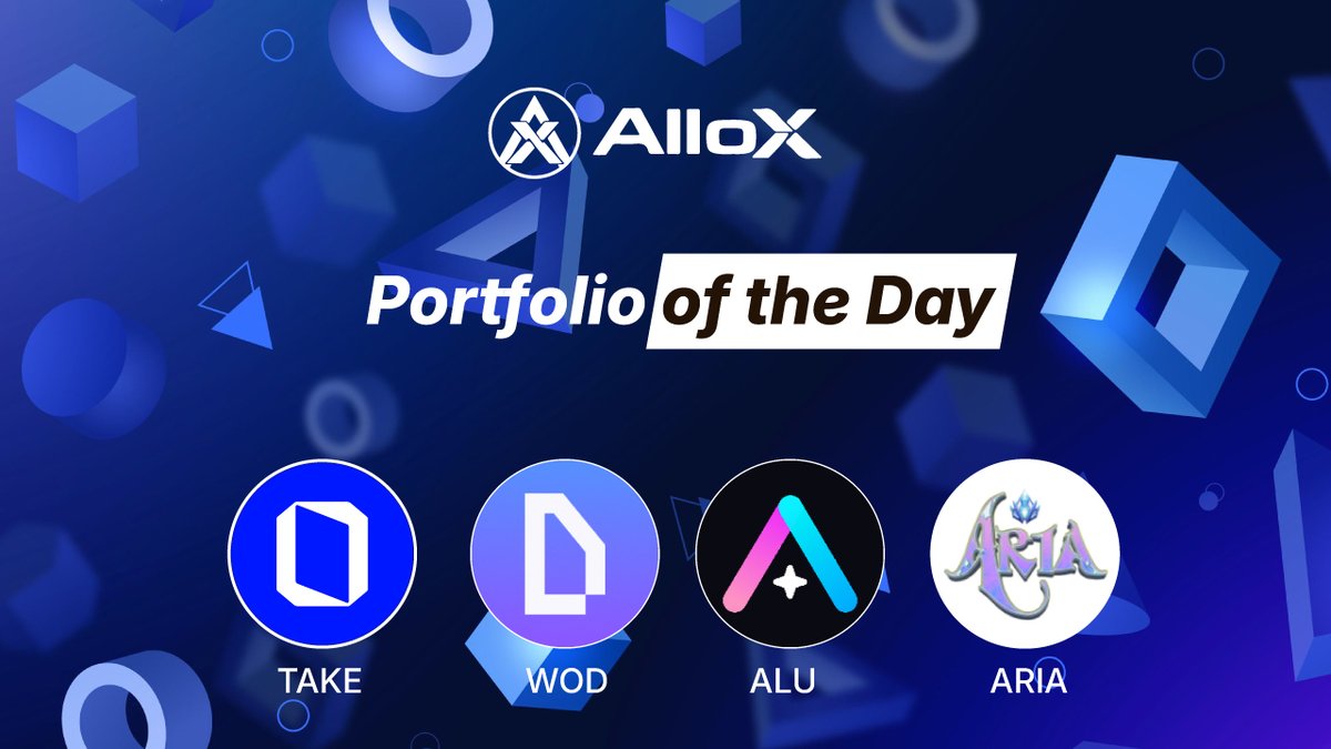 alloxdotai's tweet photo. Today's Portfolio of the Day focuses on the Gaming narrative on BNB Chain, structuring aggressive exposure across multiple projects within the sector.

Total Investment: $1,000
Risk Profile: Aggressive
Chain: BNB Chain

Allocation:
• $TAKE — $250
• $WOD — $250
• base:0x91ad1b44913cd1b8241a4ff1e2eaa198da6bf4c9 — $250
• $ARIA — $250

Instead of picking one token, AlloX AI builds diversified exposure across the narrative.

Not financial advice.

👉 Create yours: https://t.co/mz9TQcxZjq