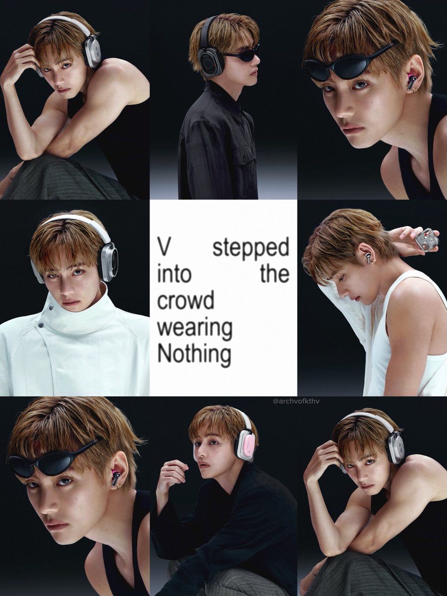 veya4thv's tweet photo. KIM TAEHYUNG FOR NOTHING https://t.co/N9zXb3wugk