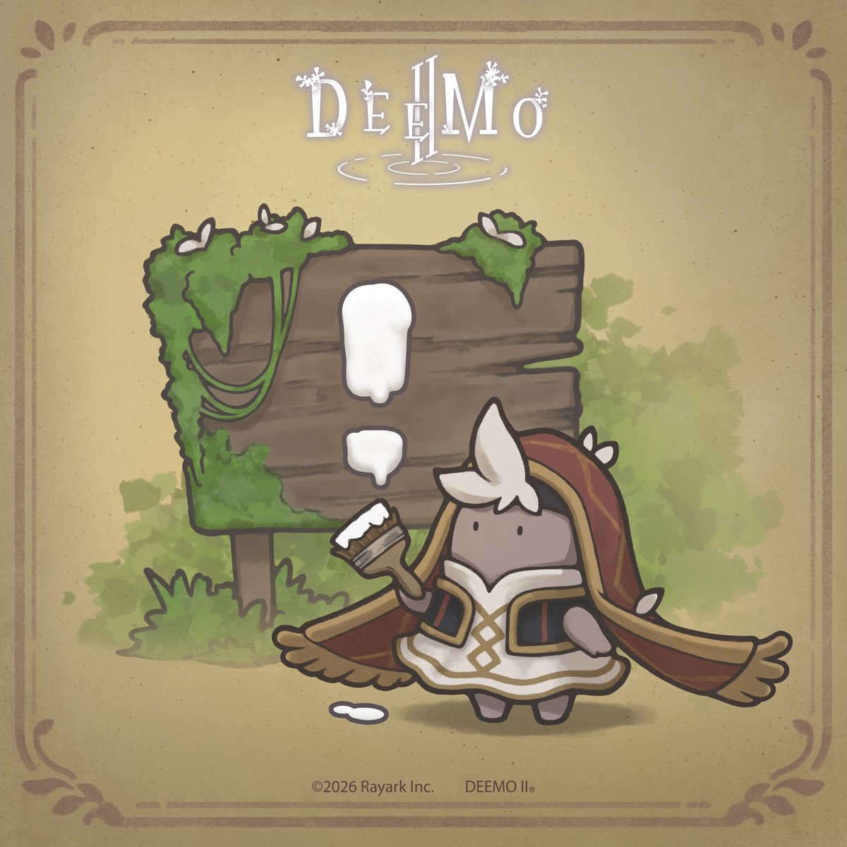 DeemoRayark's tweet photo. 《DEEMO II》は 2026/09/30 12:00 (日本時間)にデータ更新を行います。強制リセットを行いますのでプレイが中断される可能性がございますが、何卒ご了承ください。

詳しくはこちら：https://t.co/Ab1BZC6cBb https://t.co/PMHBEAjBFP