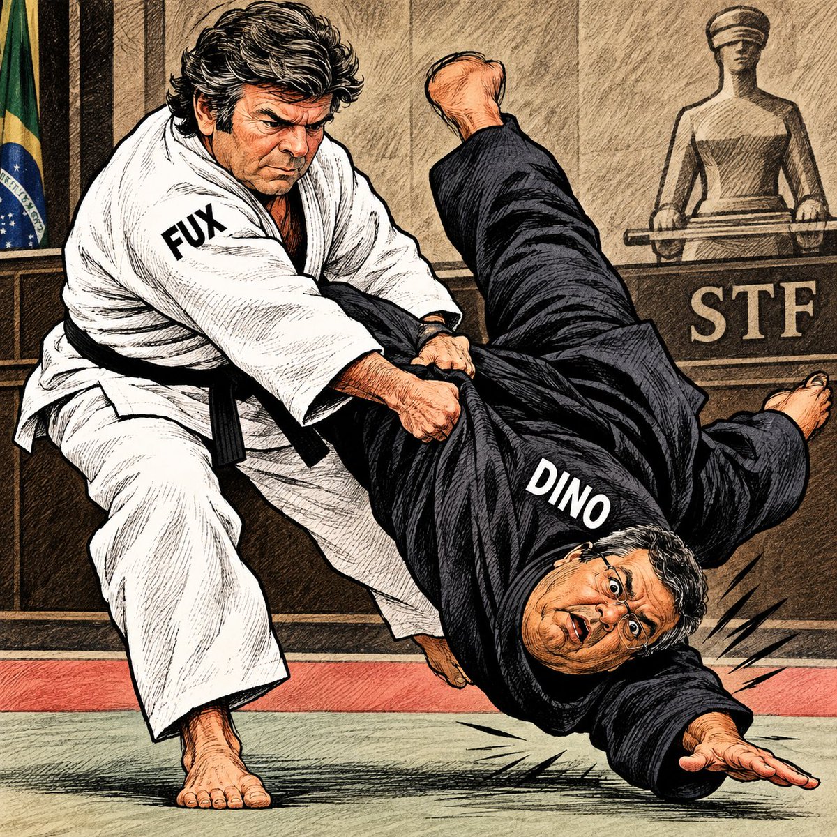 GenPauloChagas's tweet photo. NO TATAME DO STF... https://t.co/PzBv2SjePo