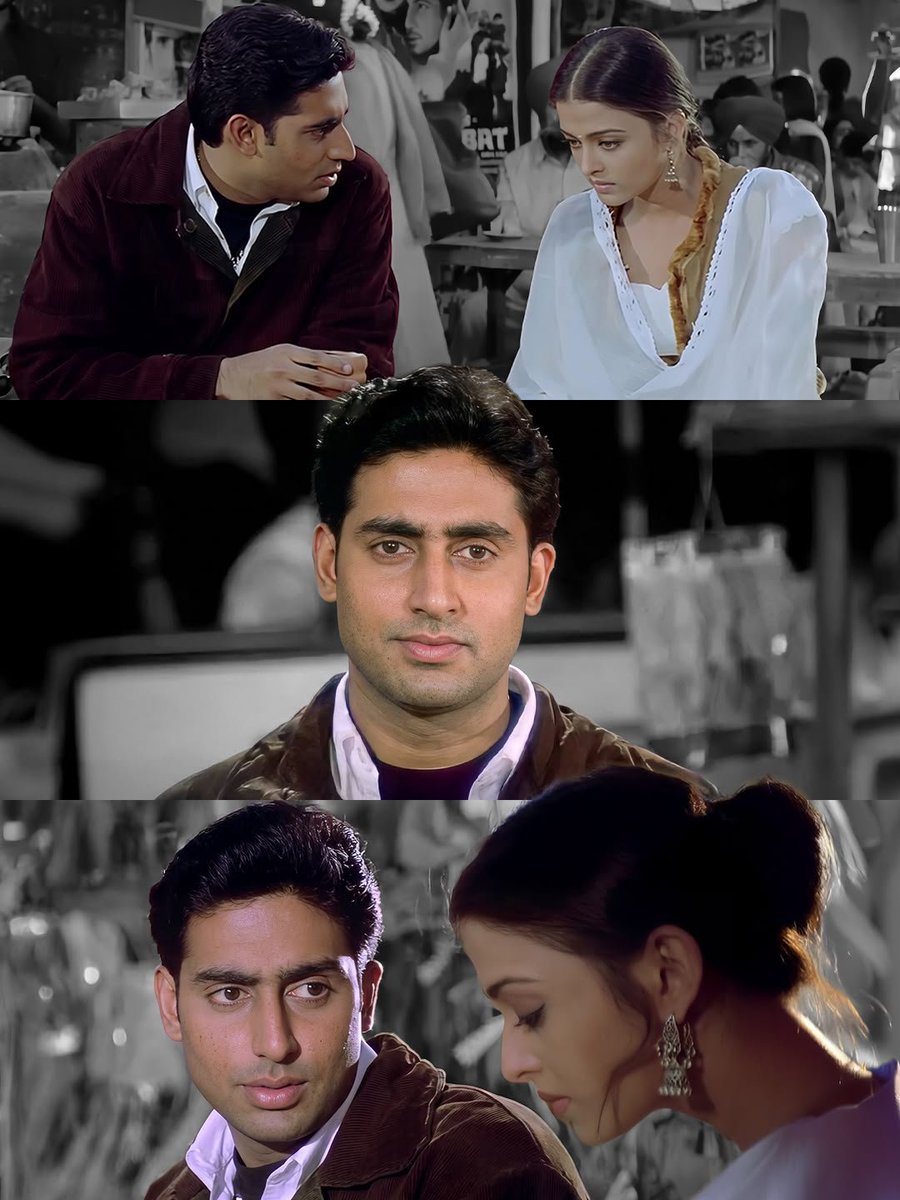 BachchanJrFC's tweet photo. It takes two to tango, but only Dhai Akshar to fall in love ❤️ 
@juniorbachchan 

#AbhishekBachchan #ABCrew #AishwaryaRaiBachchan #AmrishPuri #BollywoodMovie #IndianCinema #MovieAnniversary #26YearsOfDhaiAksharPremKe #Trending https://t.co/JQXgB9SqFA
