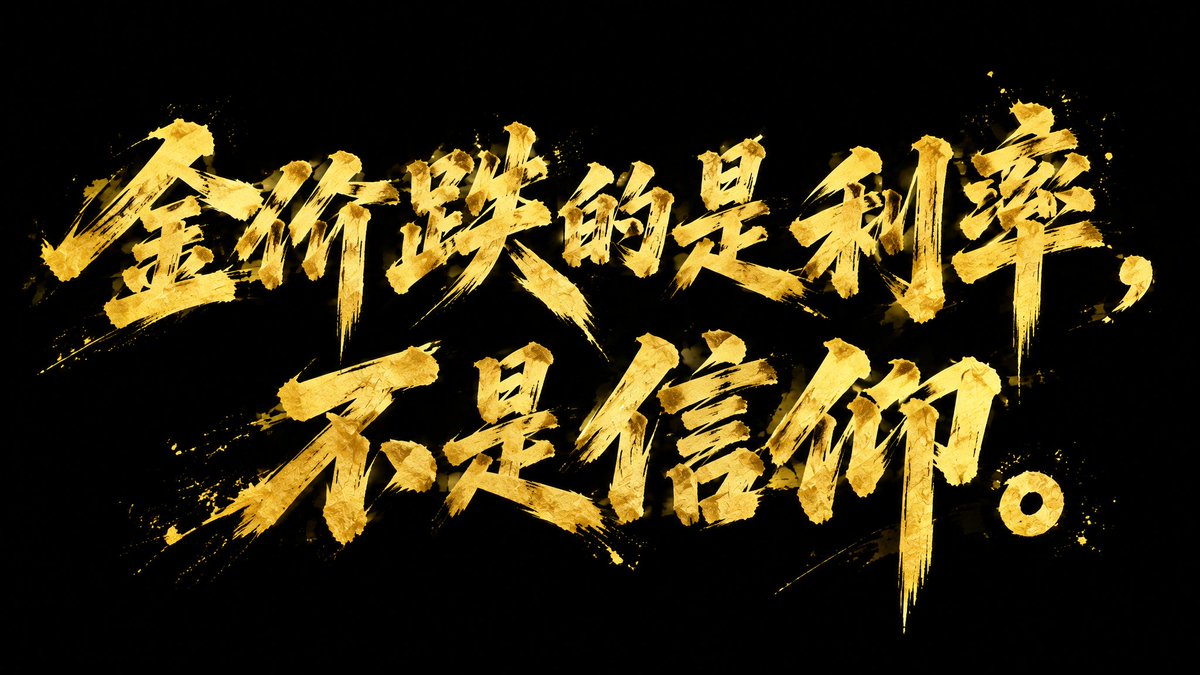 wang_yi59336's tweet photo. 《金价思考》
沃什路径偏鹰、油价推高通胀担忧，
市场重新定价“更高更久”，金价自然承压。
但别把回调读成崩盘：长线买盘没撤，短空不追。
关键看实际利率，不看情绪。 https://t.co/7Yw5yJpiJf