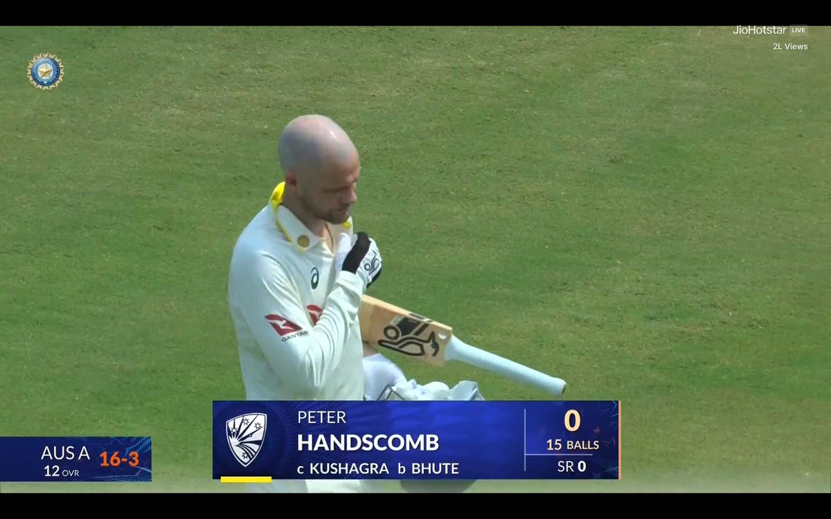 CricCrazyJohns's tweet photo. Australian Test batting after Steve Smith retirement might be in big big trouble ❌

- Not a single batter showing any promise in this India tour. https://t.co/L2y27L9OvB