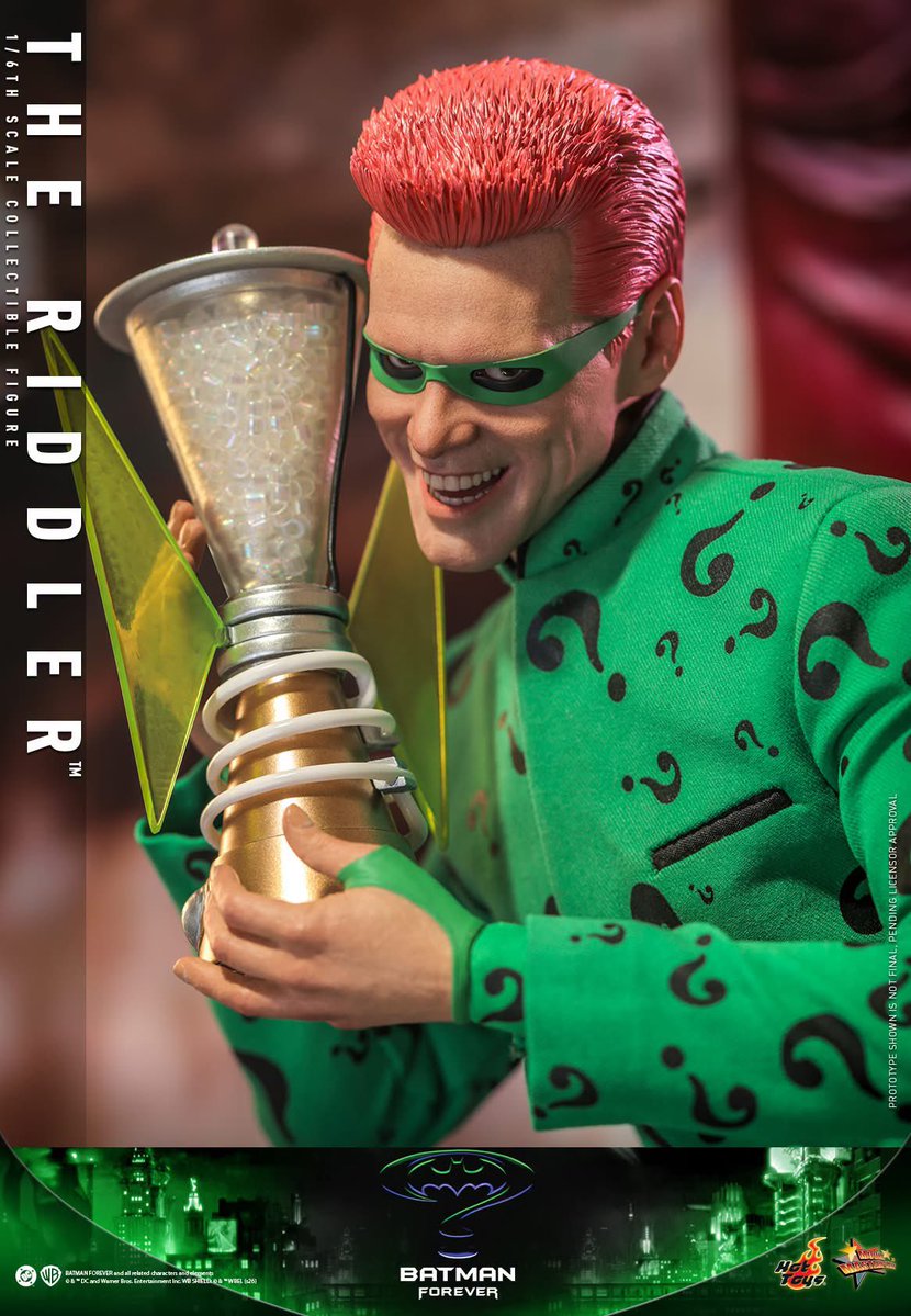 6thscale_KaWu's tweet photo. 【Batman Forever - 1/6th scale The Riddler™ Collectible Figure】
“Riddle me this, riddle me that, who's afraid of the big, black bat?” – The Riddler
New announcement!
Part 3
#TheRiddler #BatmanForever #DC #HotToysCollectibles #SixthScale https://t.co/sgpa5n1tHV