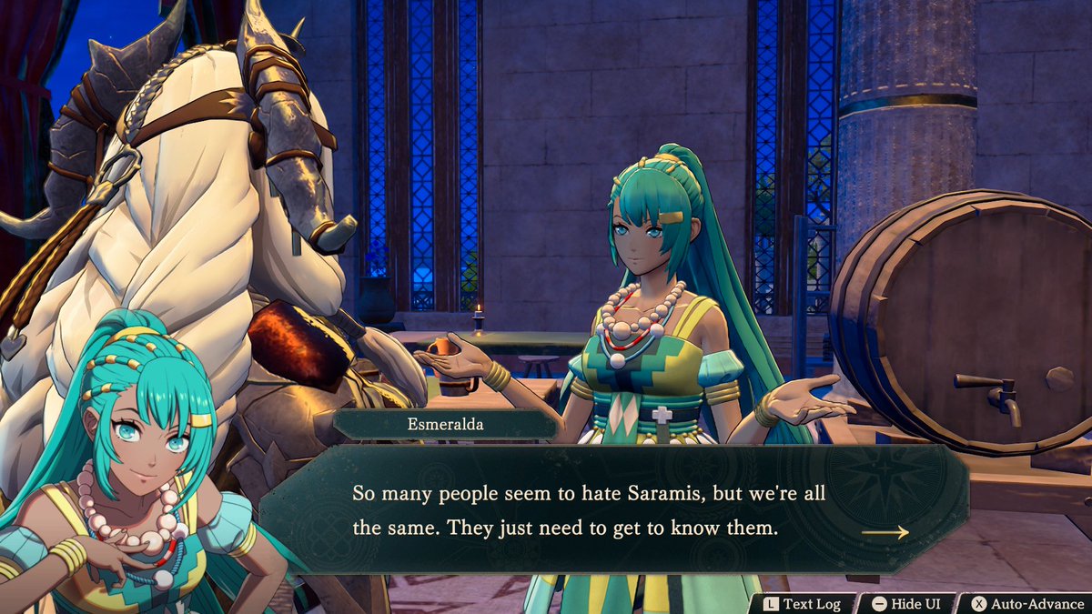 blkdimitri's tweet photo. Esmeralda is so kind it’s so upsetting when people say her only personality trait is Dietrich https://t.co/iKyv20V8uJ