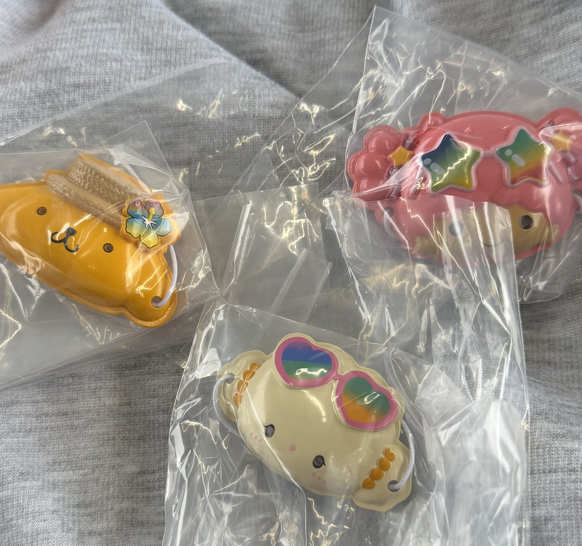 myityun's tweet photo. サンリオキャラクターズ ミニチュアおめんコレクション こんがりビーチバージョン2
のガチャ！これ欲しい方いますか？ https://t.co/SvaS6hgwom