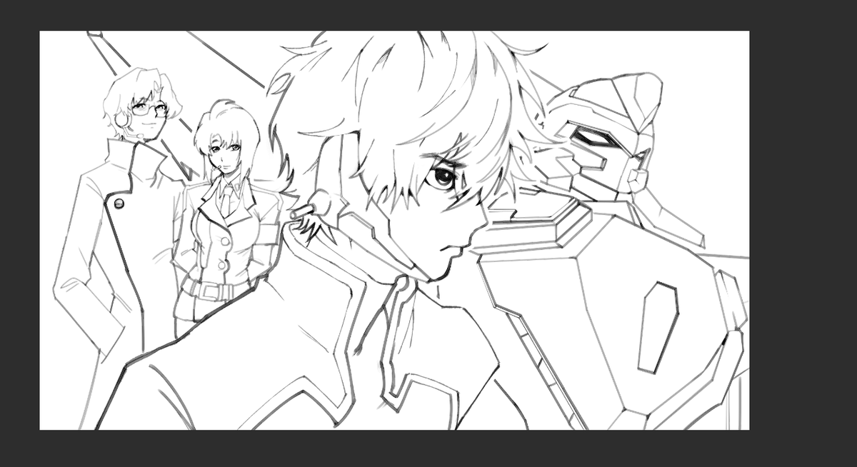 rorozuu_'s tweet photo. suzaku redrawing https://t.co/Q50i7s0kYK