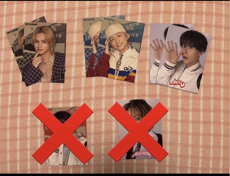 JCNVMOIIhHXPIs2's tweet photo. @7N279 検索より失礼致します。🙇‍♀️

求 松井利樹
譲 深堀未来
10/17、10/18現地にて交換お願いできますでしょうか？

ご検討よろしくお願いします https://t.co/odjeSCvdrF