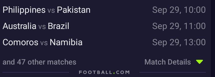 INVESTOR_OJ14's tweet photo. 500 odd INTERNATIONAL DUTIES on #FOOTBALLDOTCOM 

👉👉X57D6993👈👈

Always Use the "EARLY WIN" botton.

Always invest what you can afford to lose.

N.B: https://t.co/kugXXWyCcO booking code https://t.co/jp2vfQx2RX