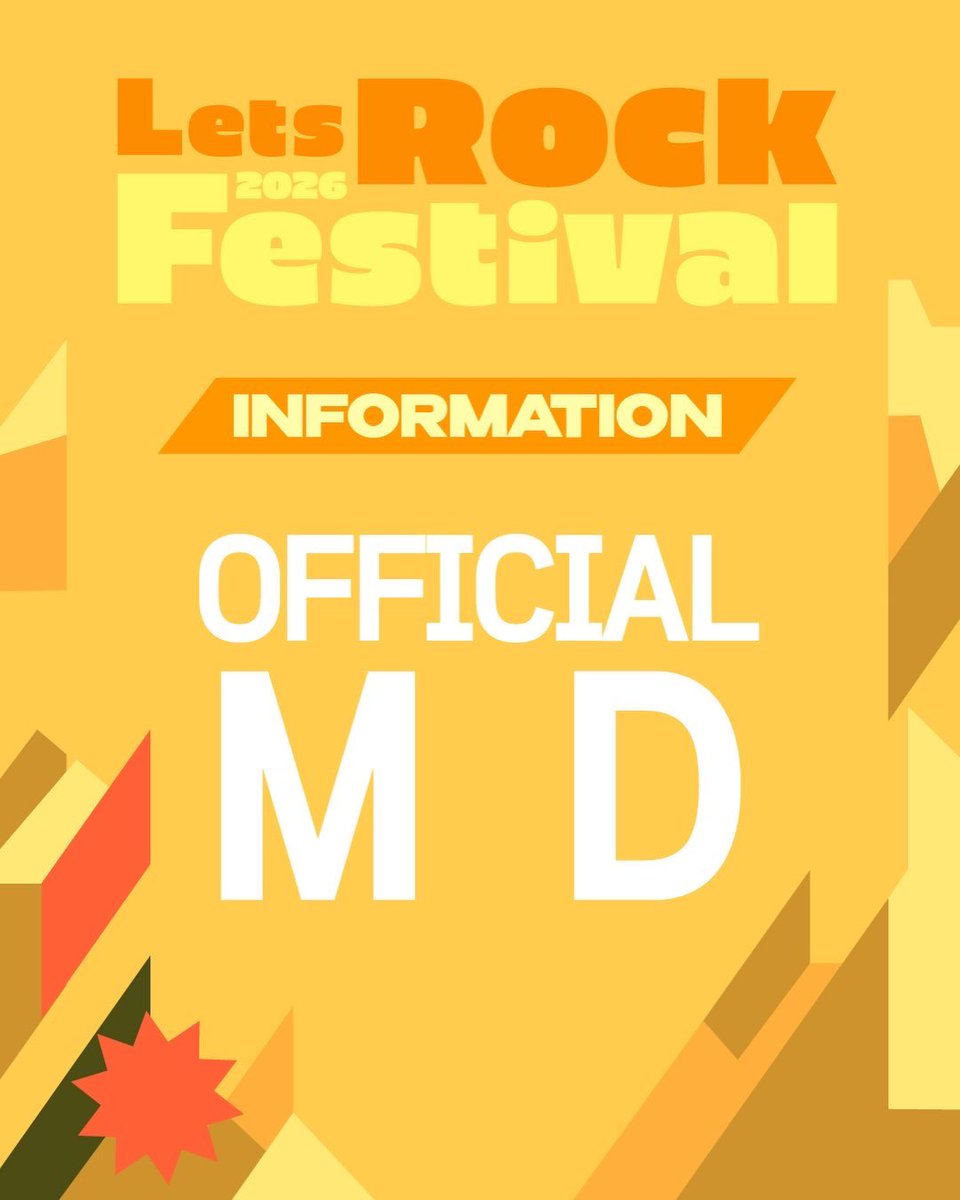 letsrockfe's tweet photo. 『OFFICIAL MD & ARTIST MD』

2026 렛츠락 공식 MD를 공개합니다.

20주년을 기념하는 MD와 다양한 아티스트의 MD까지
모두 현장에서 만나보실 수 있습니다!

⋆OFFICIAL MD
⭒LINE UP T-SHIRT 35,000₩
⭒VINTAGE T-SHIRT 42,000₩
⭒SLOGAN 18,000₩
⭒BANDANA 15,000₩
⭒DUFFEL BAG 22,000₩
⭒FOLDING CHAIR 12,000₩
⭒PICNIC MAT 8,000₩

⋆ARTIST MD
취향상점 / 쏜애플 / 초록불꽃소년단
크랙샷 / 노브레인 / 크라잉넛
바이 바이 배드맨 / 스키조

⋆MD 구매처
MD SHOP

⋆양일간 판매되며, 수량 소진 시 조기 품절될 수 있습니다.

—
LET’S ROCK FESTIVAL 20TH ANNIVERSARY
10.03(SAT) - 10.04(SUN)
NANJI HANGANG PARK