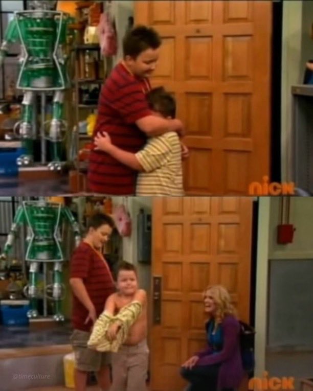 Indie5051's tweet photo. Yo pensaba que Guppy había sido elegido simplemente porque parecía el hermano menor de Gibby. Hasta que descubrí que ¡ son hermanos de verdad! https://t.co/sNXFSEFmZ4
