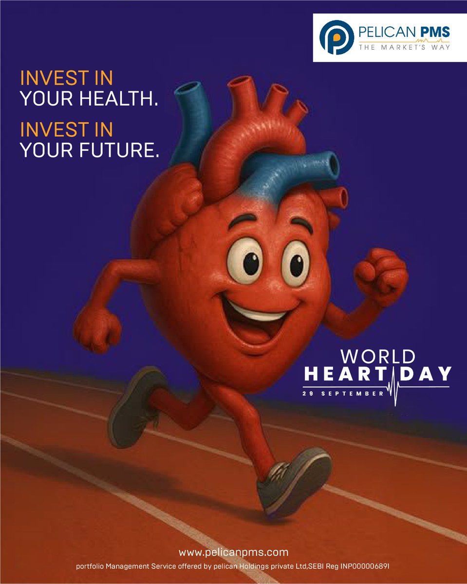 pmspelican's tweet photo. Your greatest investment is the life you get to live.
This World Heart Day, take a moment to prioritise your health, protect your well-being, and build a future worth looking forward to.
#PelicanPMS #WorldHeartDay #HeartHealth #HealthyFuture #WellBeing #InvestInYourself https://t.co/DabOfQ7vPx