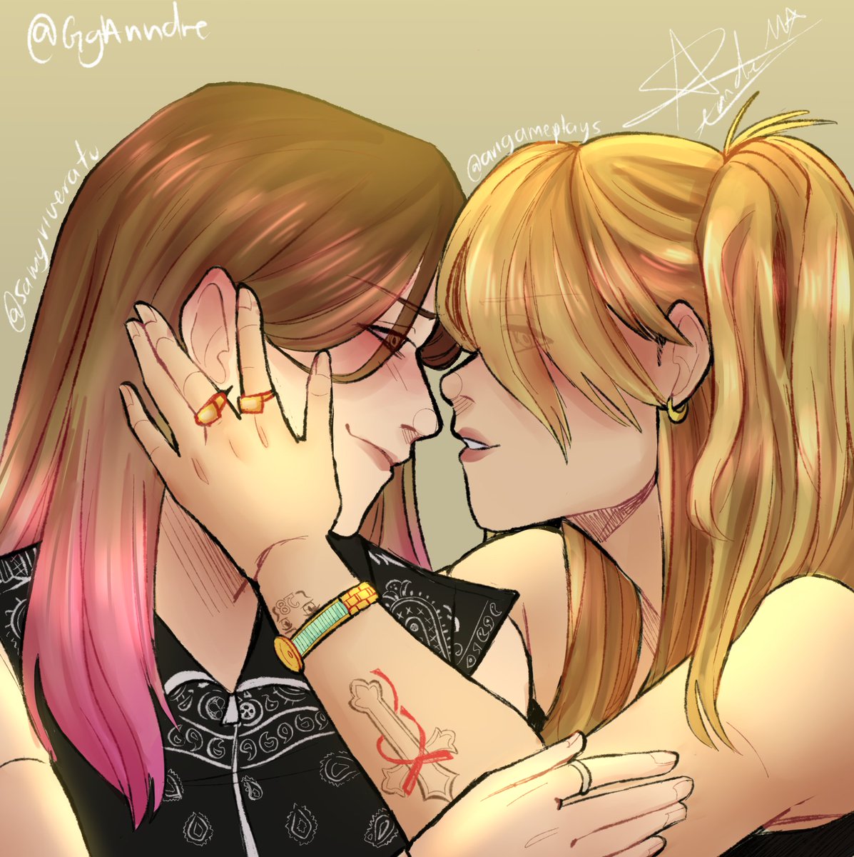 GgAnndre's tweet photo. Yo las vi y llore la verdad. las tkm 

#Riversgg #Arigameplays #fanart https://t.co/SmBQeQ78cJ