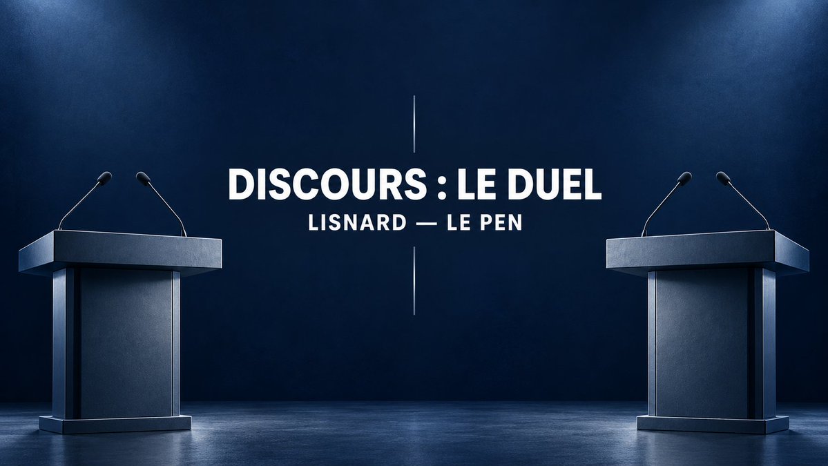 cappublic2027's tweet photo. Deux discours de rentrée, lus intégralement.

David Lisnard à Cannes.
Marine Le Pen à Hénin-Beaumont.
Même protocole soumis à ChatGPT et Grok.
Deux critères seulement : accessibilité et potentiel réel de reprise médiatique.

Les résultats convergent :
Accessibilité
Lisnard : 2/5
Le Pen : 4/5

Potentiel de reprise
Lisnard : 2/5
Le Pen : 4,5 à 5/5

L’écart ne mesure pas la valeur des idées.
Il mesure ce qui demeure après une seule écoute — et ce qui parvient à sortir de la salle.