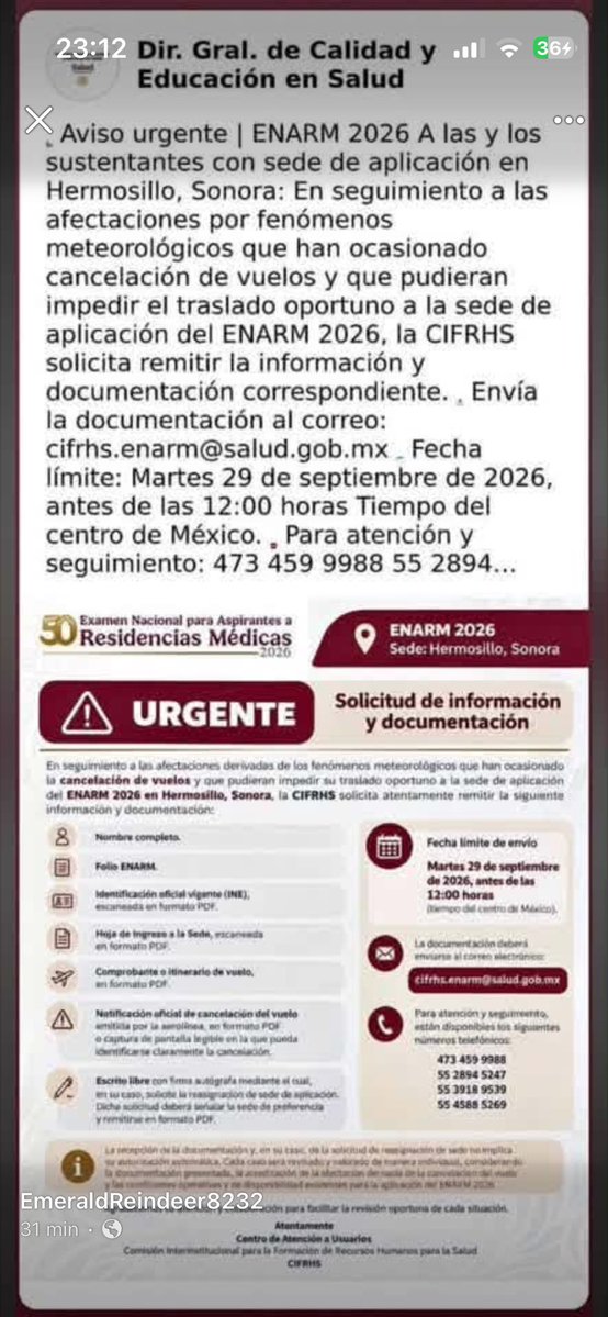 aei11's tweet photo. @baabviv @drasalmonella @SSalud_DGCES @SSalud_mx https://t.co/LaF5fABQ8i