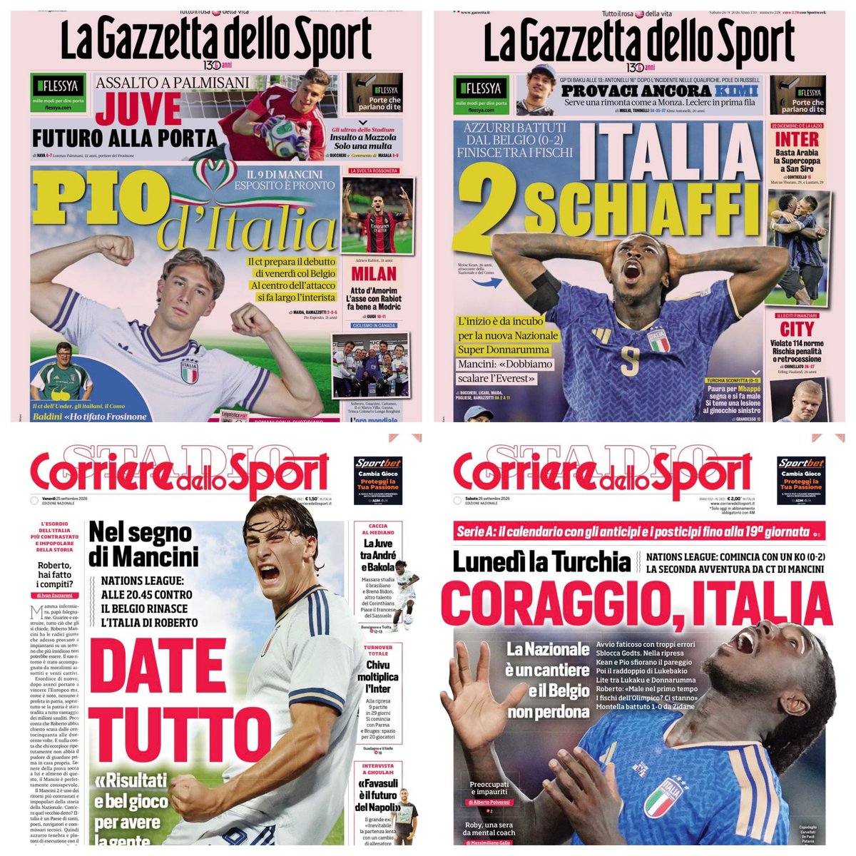 yebonavits1988's tweet photo. Viene quasi da pensare che ci sia qualcuno dietro la scelta delle foto da mettere in prima pagina... https://t.co/tpP3EnY6rS