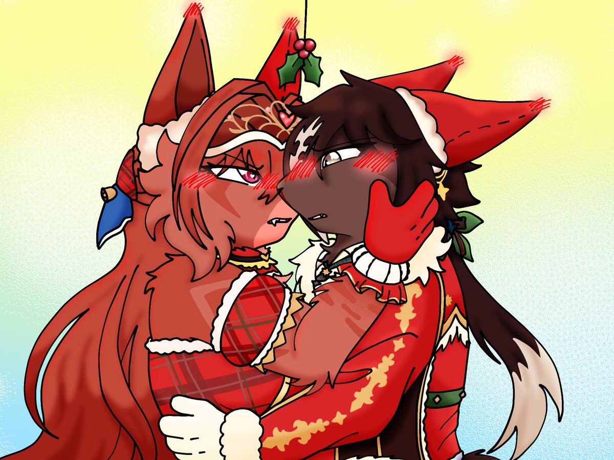 kyzoluxray's tweet photo. MERRY (early) CHRISTMAS VODSCA ENJOYERS
.
#VodSca #Umamusume #Umamusumeprettyderby https://t.co/vFBNL1U91x