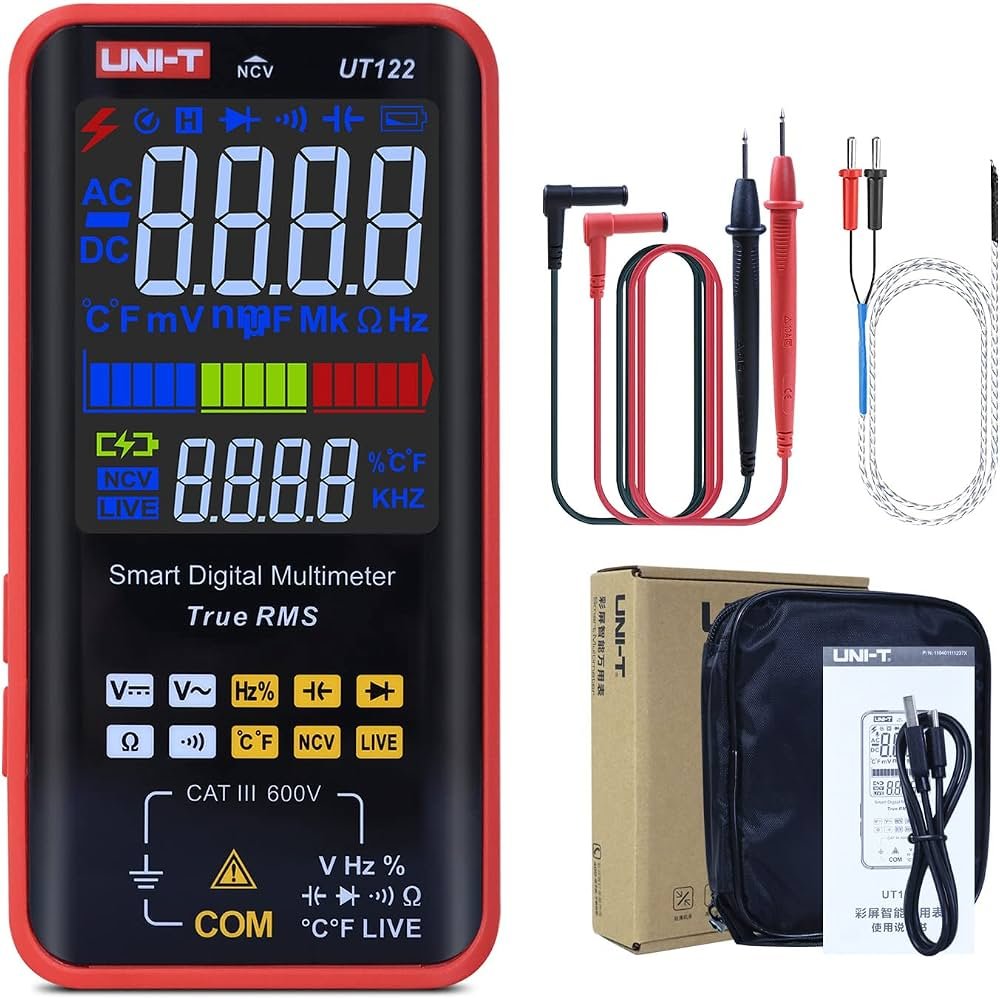 ethioshop123's tweet photo. Smart Digital Multimeter
Brand New &amp; Original
Built-in rechargeable battery
Dual Display: two measurement
True RMS: Accurately measures
Capabilities: AC/DC (up to 600V)
Item Price: 13900 Birr
______________________________
☎️Call to Buy +251940446000 https://t.co/l9BQsnNAWf