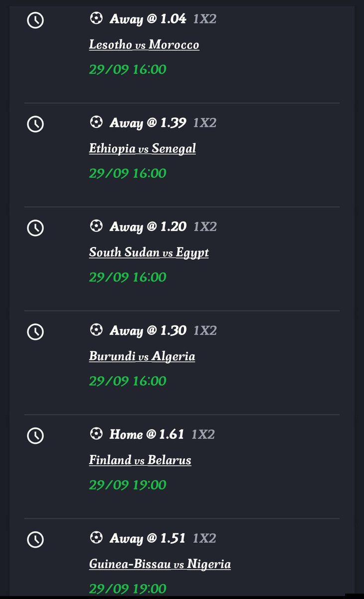 Mchumapunter's tweet photo. Straight wins💚☑️

950+ Odds

16 Games🙏

45XU28 https://t.co/IqFr2r0Dkk