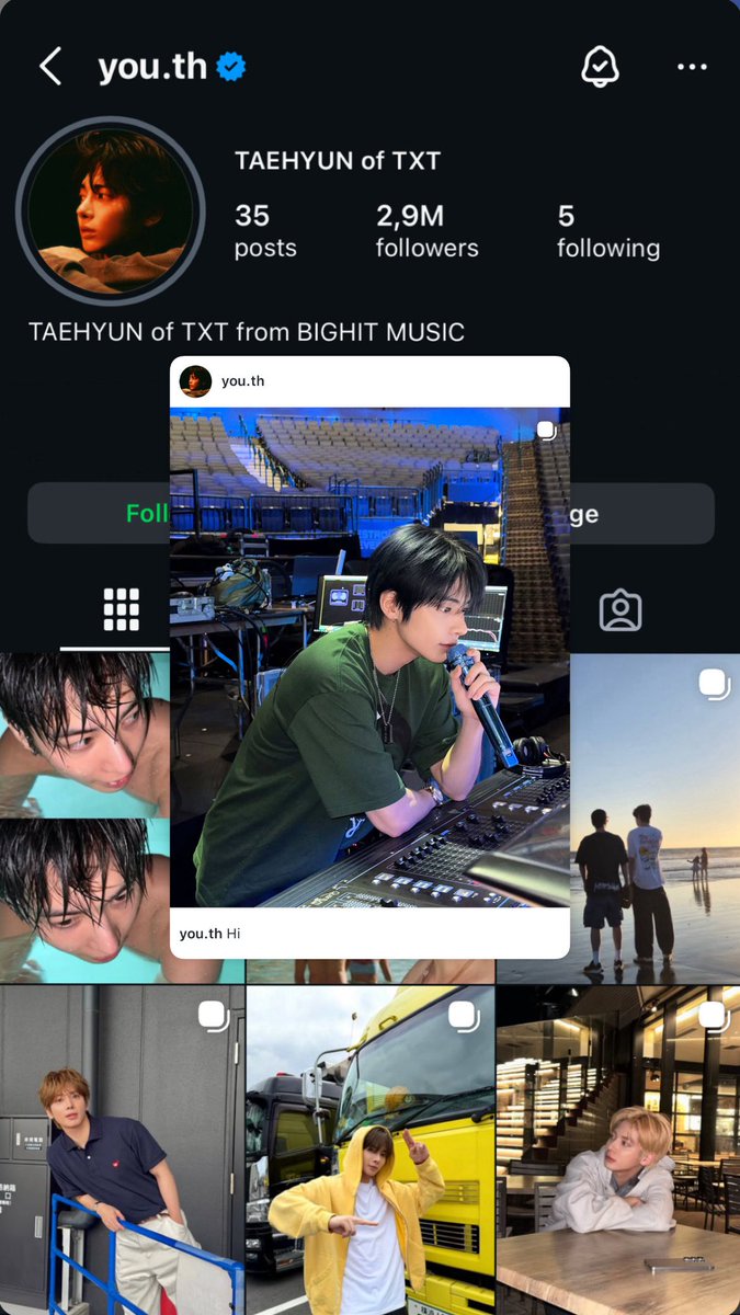 tyuncircle's tweet photo. it’s been a year since taehyun created his instagram account!!! happy anniversary you•th💗 https://t.co/lxkm4amFiF