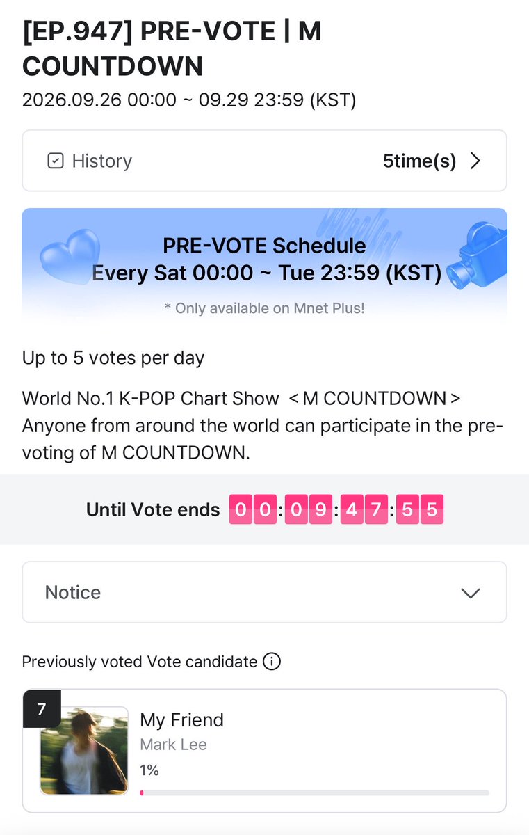 99diealone's tweet photo. ฝากคับ 🙇🏻‍♀️
วันนี้โหวตวันสุดท้าย Pre-Vote Mnet ‼️

- ❌ปิดโหวต:  29/9  21:59 น.
- โหวตได้ 5 ครั้ง/id /เครื่อง 

#มาร์คพึโหวต #โหวตมาร์คลี
#VoteForMarkLee https://t.co/DwRZUDoteZ