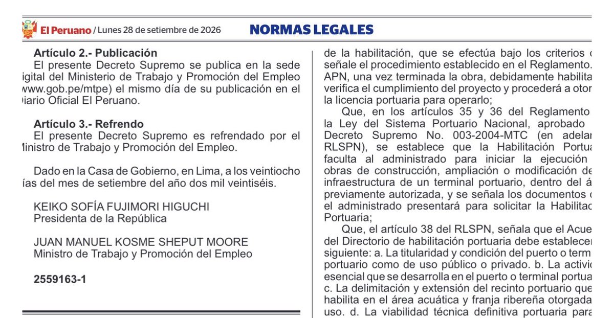 JuanSheput's tweet photo. Ya es oficial el aumento de la Remuneración Mínima Vital a 1,230 soles. El salario mínimo aumenta en 100 soles cumpliendo así el compromiso asumido por la presidente Fujimori apenas empezó su mandato. https://t.co/yL8QAWk9Fs