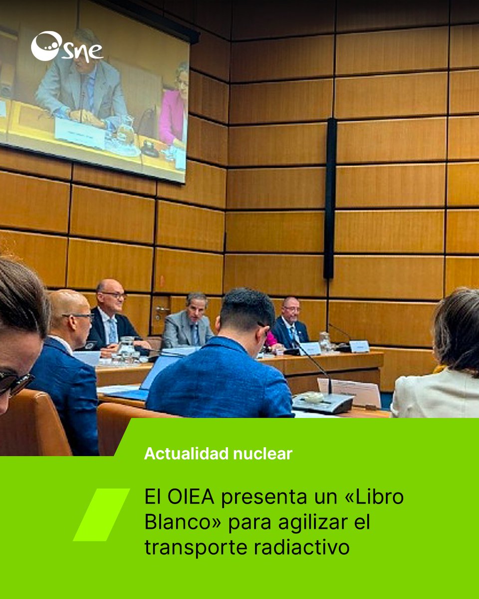 SNEu235's tweet photo. 📢 El OIEA presenta un «Libro Blanco» para facilitar el transporte seguro de materiales radiactivos 🚚

⚛️ El @iaeaorg ha presentado un «Libro Blanco» con medidas para reducir las denegaciones y retrasos en el transporte de materiales radiactivos. Cada año se trasladan más de 20 millones de bultos esenciales para centrales nucleares, hospitales, industria e investigación. El documento propone mejorar la información, la coordinación internacional y la armonización de los procesos administrativos y regulatorios. ☝🏻

⚠️ Los retrasos pueden afectar a tratamientos contra el cáncer, pruebas diagnósticas, operaciones industriales, investigación y al suministro de materiales para la generación eléctrica baja en carbono. El Grupo de Trabajo sobre Denegación de Envíos del OIEA ha señalado ocho medidas de mitigación y reforzará el papel de los Estados miembros y sus puntos focales nacionales para dar respuestas más ágiles y coordinadas. 👏🏻

Más info 👉🏻 https://t.co/NaiWxDfEf3

#EnergíaNuclear #CentralesNucleares #NuclearSí
