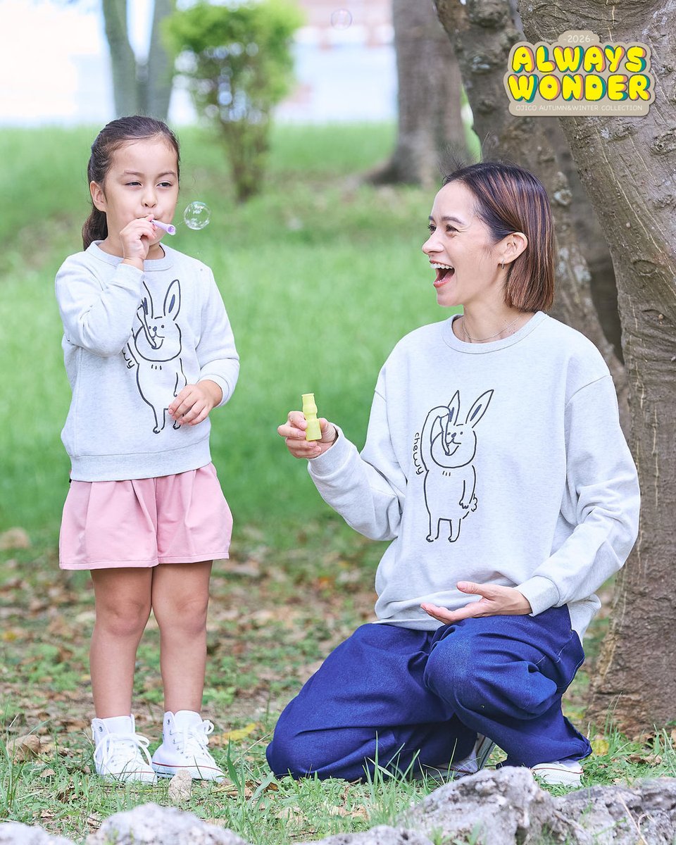 ojiconet's tweet photo. ＼ALWAYS WONDER／ 2026秋冬コレクション
＞スウェット「MOCHIUSAGI」（もちうさぎ）
https://t.co/RbIsxF0R2O

※その他の取扱い店舗については
OJICOお問い合わせ窓口又は
店舗へ直接お問い合わせください。

#OJICO
#オジコ
#スウェット
#うさぎ
#お月見 https://t.co/NcNCGxhSNM