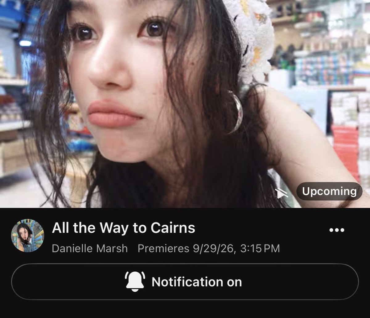 DazziUpdates's tweet photo. Danielle will be uploading another vlog to her YouTube channel September 29th at 7:15 am KST! https://t.co/qWDuhypu4H
