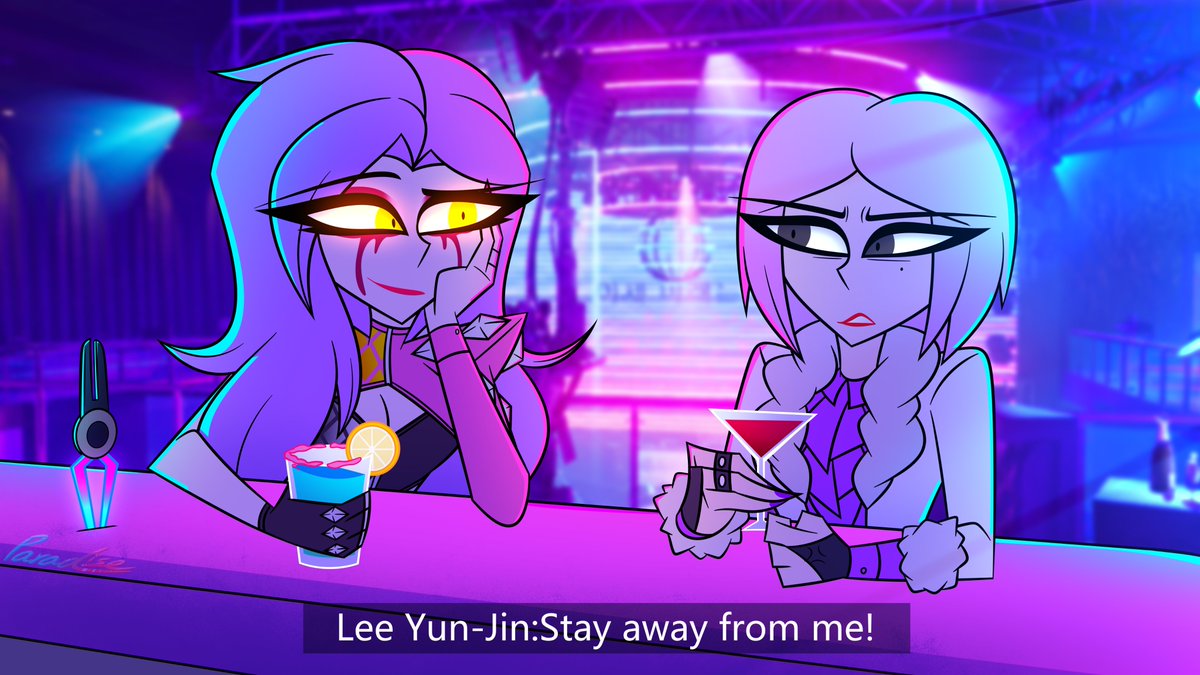 Paradise_5757's tweet photo. MiNA:😘
Yun-Jin:💢
#MiNA #leeyunjin #DBD #dbdfanart https://t.co/fCZhj6BahM