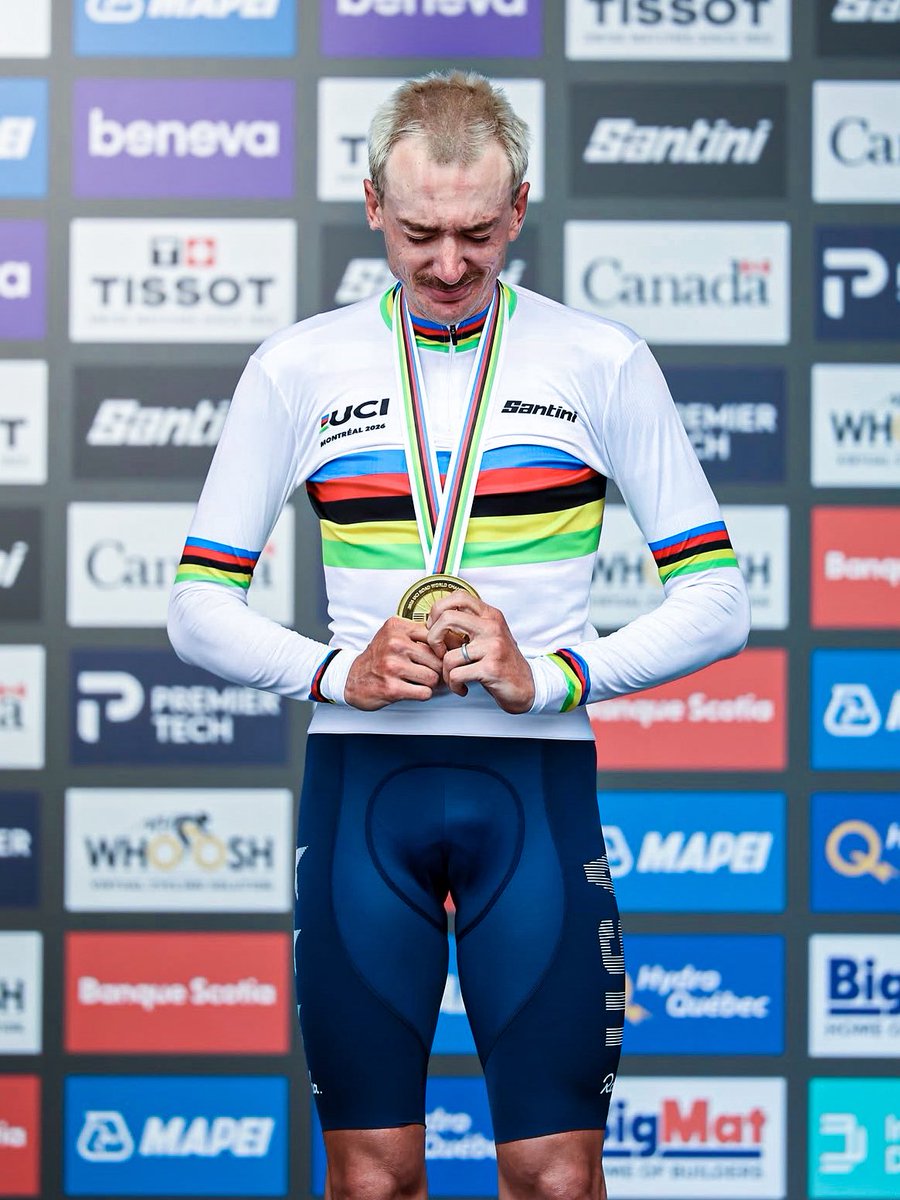 lucxsronald's tweet photo. Have you ever wondered how much money you get for winning the World Champs or finishing in the TOP 10? Here is your answer. And the numbers are in my opinion ridiculous.

According to the official UCI scale, the Elite winners, Brandon McNulty and Demi Vollering each received €8,000 for winning the elite road race. Second place was €4,000. Third was €2,000. Fourth and everyone else: nothing. Same amounts for the elite time trial. Under-23 winners get €4,000. Junior winners get €2,000.

For example, we had the US Open recently, right? US Open singles champion takes home $5.5 million. A player who loses in the first round of the US Open still walks away with $140,000. That is more than seventeen cycling world titles.

So winning the world title on the road is one of the hardest achievements in top sport. But it is also one of the worst-paid “world championships” in global sport. 

📷: usacycling #Montreal2026