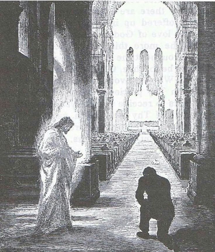 JustAdaugoijele's tweet photo. Why Do Catholics Genuflect Before Entering a Church Pew?

Catholics genuflet, briefly kneeling on the right knee, before entering or leaving a pew as a profound act of reverence for Jesus Christ,
who is truly and substantially present in the Blessed Sacrament reserved in the tabernacle.

Catholic teaching holds that during Mass, bread and wine become the Body, Blood, Soul, and Divinity of Christ (transubstantiation). The consecrated hosts are kept in the tabernacle, often near the altar and marked by a lit sanctuary lamp.

Genuflection declares: “The King is in the room.” It is not mere habit, but an ancient protocol of adoration and humility directed at Christ Himself. 
The word “genuflect” comes from Latin for “bend the knee.” This gesture, once used to honor earthly kings, was reserved by Christians for God alone as the highest form of worship

.How It’s Done
Upon entering the church, when passing the tabernacle, and when leaving.
Right knee touches the floor briefly, often with the Sign of the Cross.
Those unable to kneel simply bow at the waist.

This small, intentional act bridges body and soul, reminding the faithful that they are stepping into the presence of the living God. In a distracted world, it remains a quiet but powerful expression of faith.

Hope this is helpful?
😊