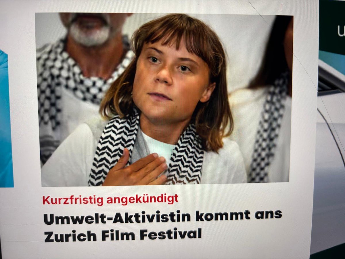 zac1967's tweet photo. Wer Greta einlädt, demonstriert Offenheit gegenüber der Hamas und deren Zielen. https://t.co/ZsWNxqXxVS