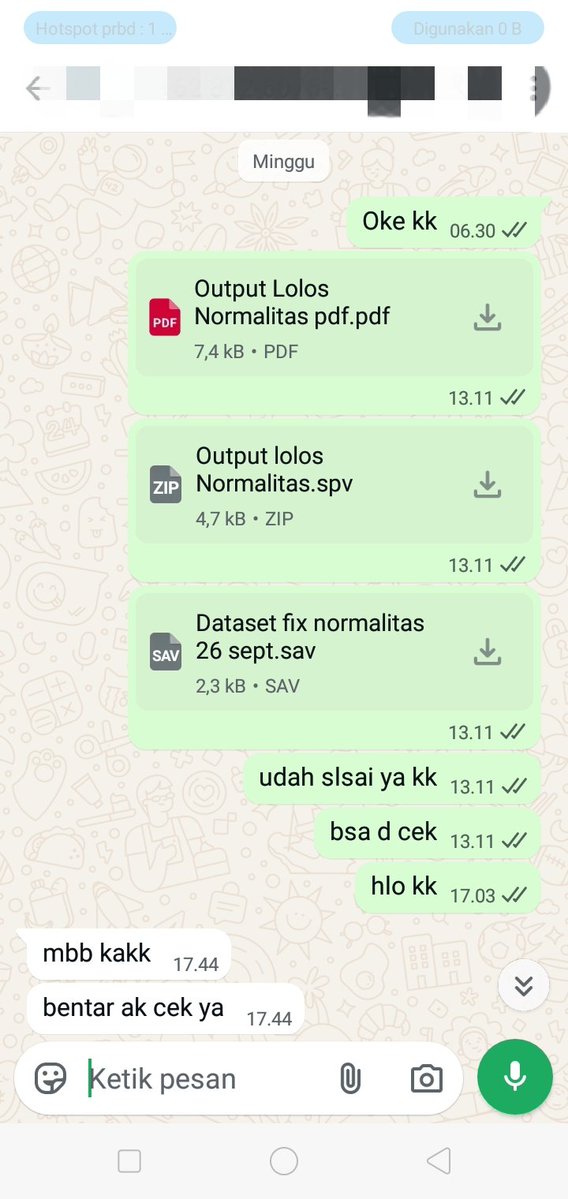 Ekaramada2's tweet photo. Paling pusingjika mau uji parametrik tapi datanya nggk normal😭😭
Bawa sini aja ya bebb, d jamin data diperbaiki( cleaning, transform, n manip sesuai request) sampai lolos🤩🤩
#zonauang
#olahdata
#spss https://t.co/YRh1HGDeVC