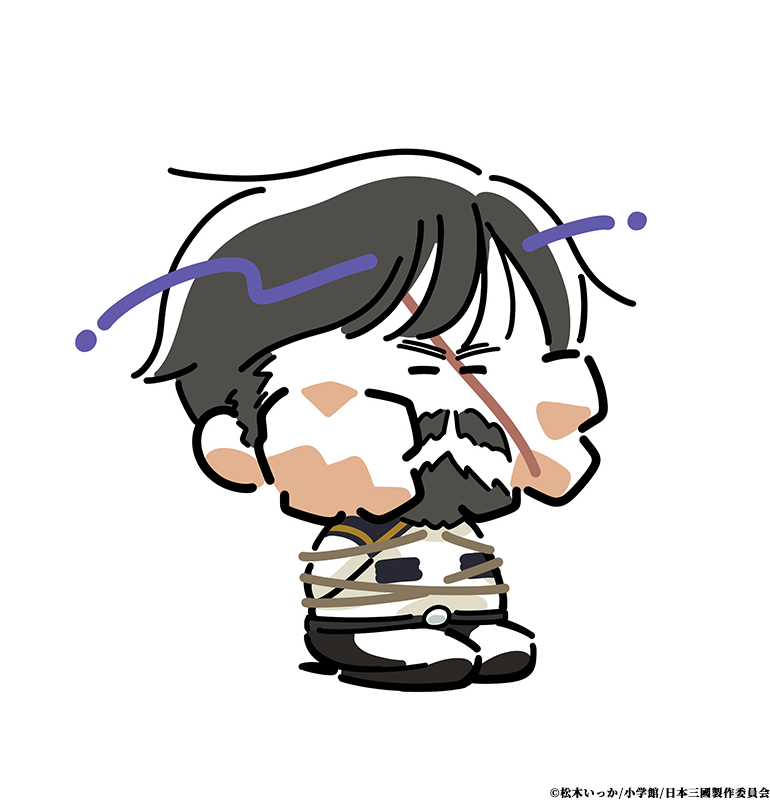 sangoku_PR's tweet photo. ⠀⠀⠀TVアニメ『#日本三國』
◥◣ アイコン配布 第3弾🎁 ◢◤
⠀
武兎惇・亜輝威・殿継・菅生が
デフォルメ化された姿で登場！
⠀
SNSなどでご自由にお使いください！
⠀
▼ダウンロードはこちら
https://t.co/oYuSKqn2zQ https://t.co/PUUhkhIbEm