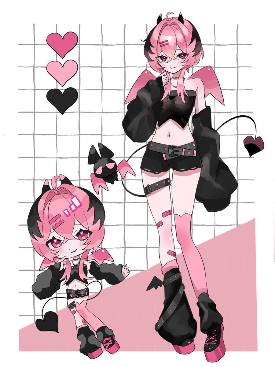 chouchou_o_'s tweet photo. 小悪魔×ピンク

#oc https://t.co/BZhZwGxito