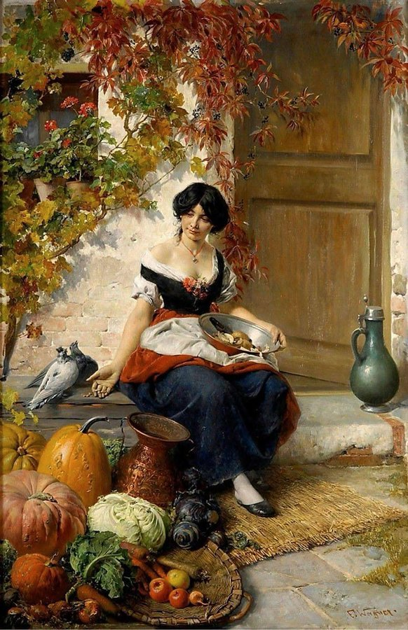 newnevbahar's tweet photo. Ferdinand Wagner (German, 1847-1927) #goodmorning #art https://t.co/6gpzWGMdvH