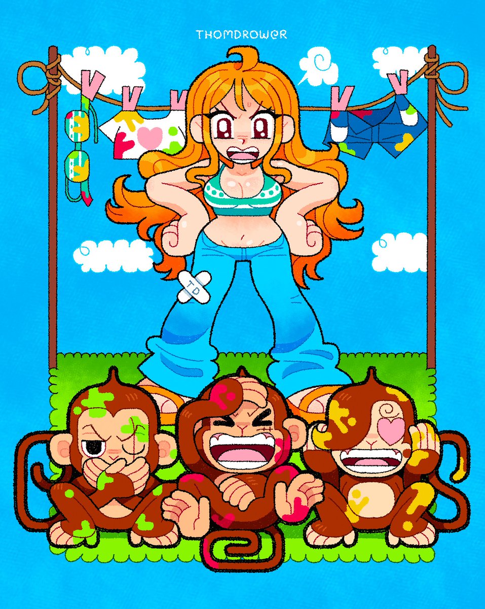 thomdrower's tweet photo. Which monkeys do you prefer? 
#ONEPIECE https://t.co/3w8ClbHyQg