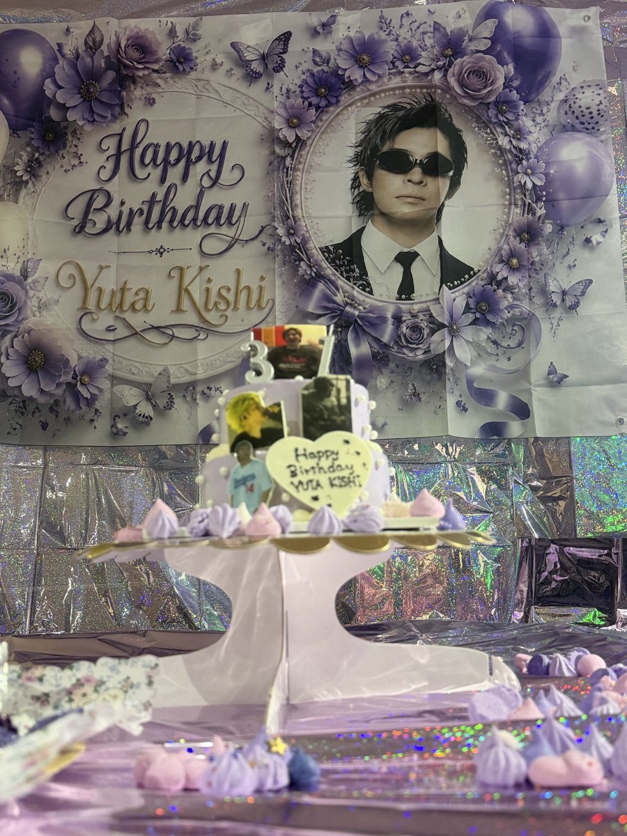 aco_kc's tweet photo. 岸くん💜
お誕生日おめでとう!!!!!
これからも可愛くてカッコよくて
いろんな岸くんを魅せてね🫶🏻

#岸優太誕生祭2026
#KC_HBDay 
#岸優太BD会inKOBE https://t.co/cPFWTfrCKx