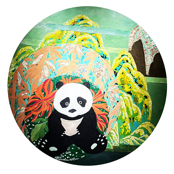 JCFC_Museum's tweet photo. 『現代中国漆画展～わちゃわちゃ！パンダワールド～』

10月10日㊏～11月8日㊐
東京・飯田橋 【入館無料】

パンダをモチーフとした漆画作品13点をご紹介します。
個性豊かなパンダたちが織りなす「わちゃわちゃ！」な世界を楽しみながら、中国漆芸の伝統技法と現代ならではの表現をご覧いただけます。