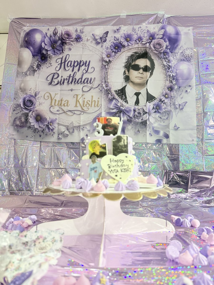 meguhappy321's tweet photo. 岸くんお誕生日おめでとう💜岸くんに届きますように✨

#岸優太誕生祭2026
#KC_HBDay 
#岸優太BD会inKOBE https://t.co/YK4acV6taF