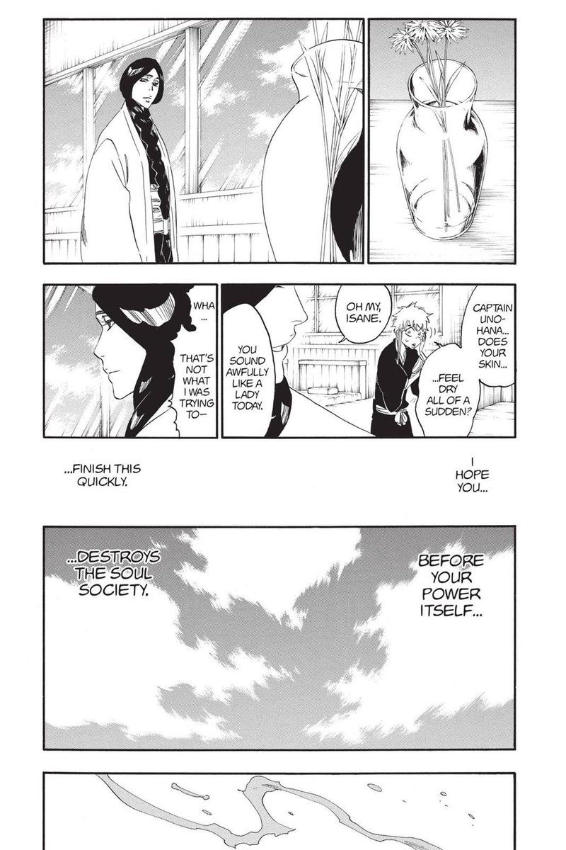 AnimeGuru100's tweet photo. The way Kubo hyped this Bankai even outside of the fight holy shit https://t.co/anitKR2mq1