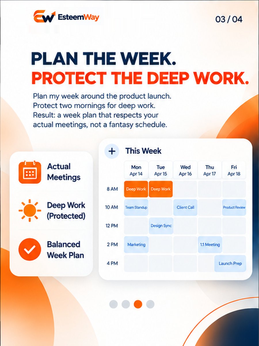 EsteemWay's tweet photo. 12 tabs open just to write one brief.
A week planned in your head and 3 calendars.
5 apps that don't talk to each other.
EsteemWay: 500+ AI models, one prompt. Connected to Calendar, Drive, Slack, Notion, Figma and more. Nothing acts until you approve.
https://t.co/oJK20aoCJm https://t.co/BnEJBBY4Xx